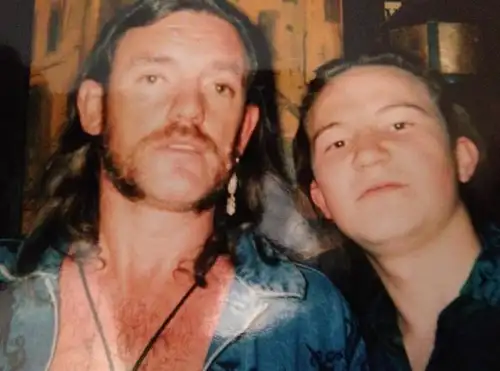 Me and Lemmy Kilmister, Hollywood, 1991