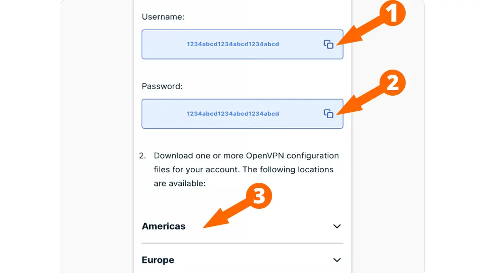 Download the ExpressVPN configuration files