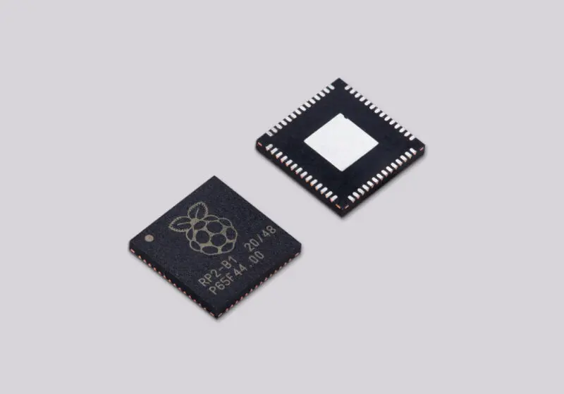 The RP2040 chip