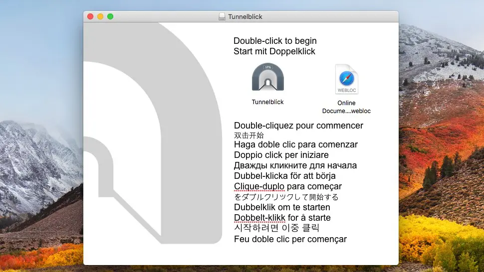 Set up OpenVPN on macOS