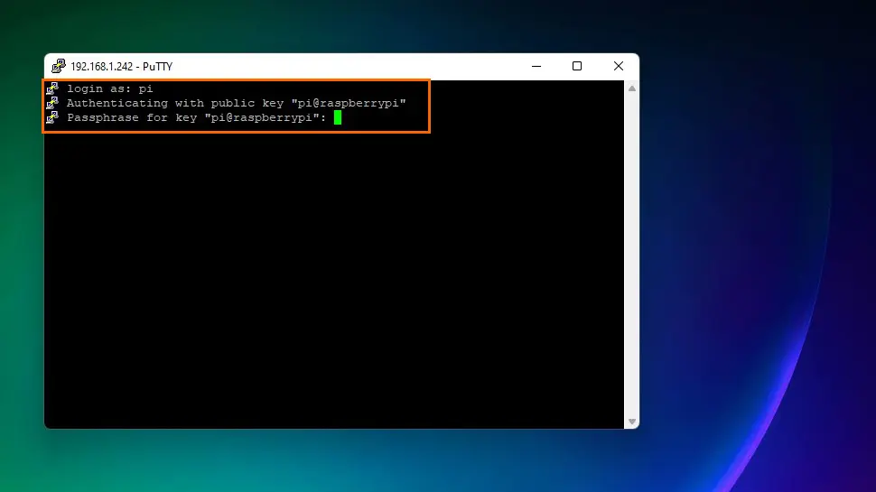 Ubuntu login prompt screen