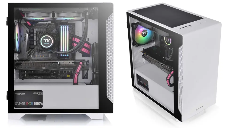 Thermaltake S100 Tempered Glass Snow Edition